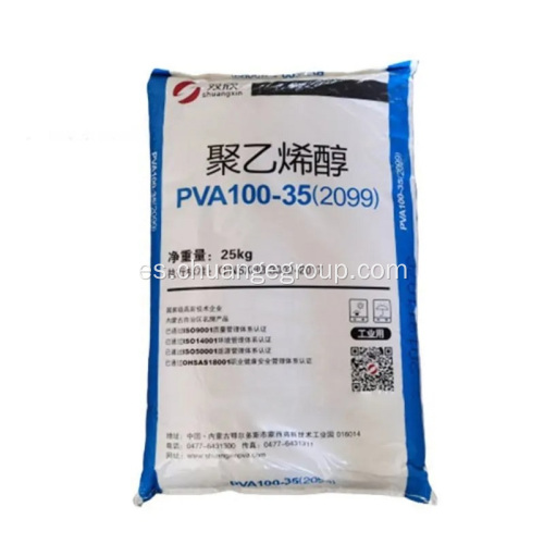 Polvo de PVA blanco 99%mínimo de papel polivinílico